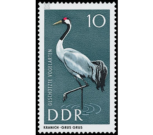 Protected birds  - Germany / German Democratic Republic 1967 - 10 Pfennig