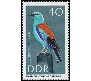 Protected birds  - Germany / German Democratic Republic 1967 - 40 Pfennig