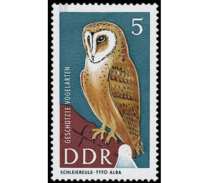 Protected birds  - Germany / German Democratic Republic 1967 - 5 Pfennig