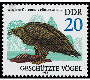 Protected birds of prey  - Germany / German Democratic Republic 1982 - 20 Pfennig