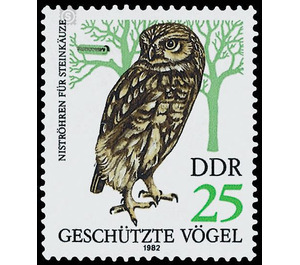 Protected birds of prey  - Germany / German Democratic Republic 1982 - 25 Pfennig
