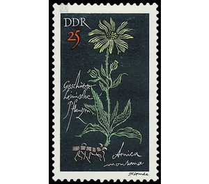 Protected native plants  - Germany / German Democratic Republic 1966 - 25 Pfennig