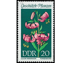 Protected native plants  - Germany / German Democratic Republic 1969 - 20 Pfennig