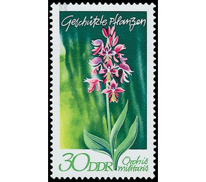 Protected native plants  - Germany / German Democratic Republic 1970 - 30 Pfennig