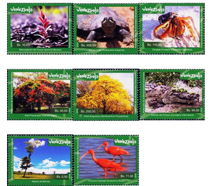 Protection of the diversity of life - South America / Venezuela 2016 Set