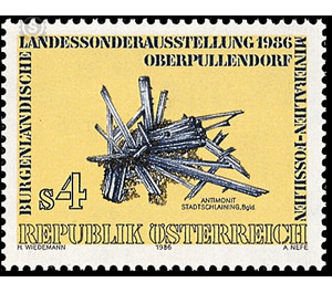 Provincial exhibition  - Austria / II. Republic of Austria 1986 - 4 Shilling