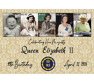 Queen Elizabeth II, 95th Birthday - Caribbean / Grenada 2021