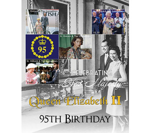 Queen Elizabeth II, 95th Birthday - Caribbean / Saint Vincent and The Grenadines 2021