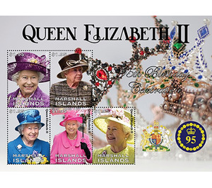 Queen Elizabeth II, 95th Birthday - Micronesia / Marshall Islands 2021