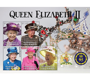 Queen Elizabeth II, 95th Birthday - Micronesia / Marshall Islands 2021