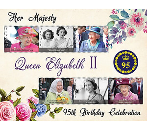 Queen Elizabeth II, 95th Birthday - Polynesia / Tuvalu 2021