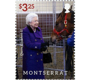 Queen Elizabeth II - Caribbean / Montserrat 2016 - 3.25