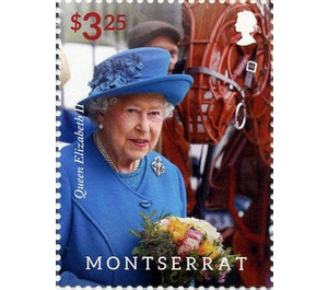 Queen Elizabeth II - Caribbean / Montserrat 2016 - 3.25