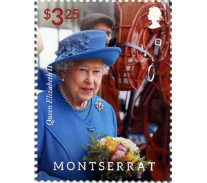 Queen Elizabeth II - Caribbean / Montserrat 2016 - 3.25