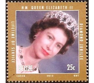 Queen Elizabeth II, Diamond Jubilee - Central America / Belize 2012 - 25