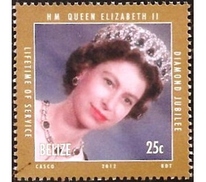 Queen Elizabeth II, Diamond Jubilee - Central America / Belize 2012 - 25