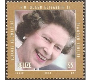 Queen Elizabeth II, Diamond Jubilee - Central America / Belize 2012 - 5
