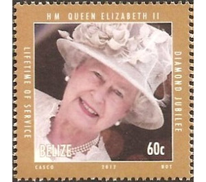 Queen Elizabeth II, Diamond Jubilee - Central America / Belize 2012 - 60