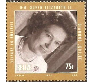 Queen Elizabeth II, Diamond Jubilee - Central America / Belize 2012 - 75
