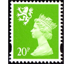 Queen Elizabeth II - Scotland - Machin Portrait - United Kingdom / Scotland Regional Issues 1998 - 20