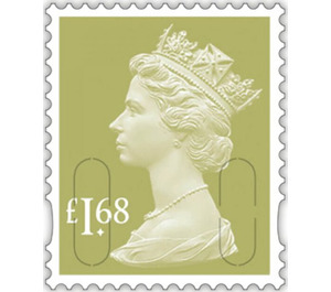 Queen Elizabeth II - Security Machin -M20L - United Kingdom 2020 - 1.68