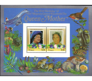 Queen Mother - Polynesia / Tuvalu, Nui 1986