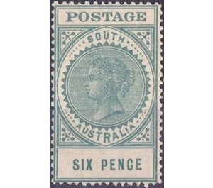 Queen Victoria (bold postage) - South Australia 1904 - 6