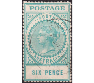 Queen Victoria (bold postage) - South Australia 1906 - 6