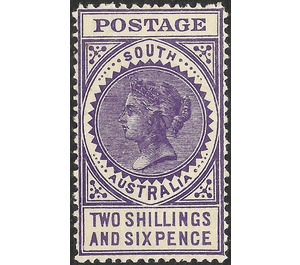 Queen Victoria (bold postage) - South Australia 1909