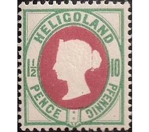 Queen Victoria - Germany / Old German States / Helgoland 1875 - 10