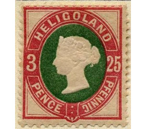 Queen Victoria - Germany / Old German States / Helgoland 1875 - 25