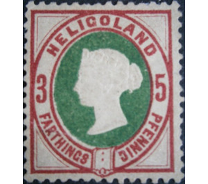 Queen Victoria - Germany / Old German States / Helgoland 1890 - 5