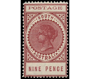 Queen Victoria (POSTAGE in thin characters) - South Australia 1903