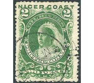 Queen Victoria - West Africa / Niger Coast Protectorate 1893