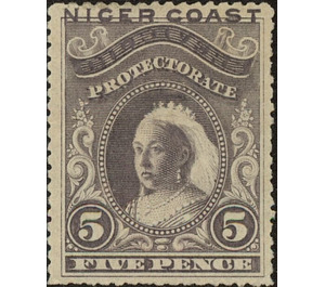 Queen Victoria - West Africa / Niger Coast Protectorate 1893 - 5