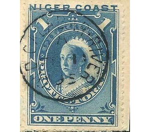 Queen Victoria - West Africa / Niger Coast Protectorate 1893