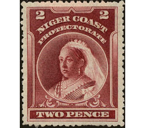 Queen Victoria - West Africa / Niger Coast Protectorate 1894 - 2