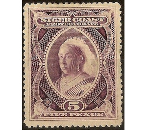 Queen Victoria - West Africa / Niger Coast Protectorate 1894 - 5