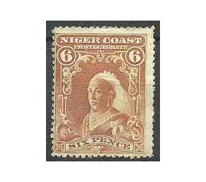 Queen Victoria - West Africa / Niger Coast Protectorate 1897 - 6