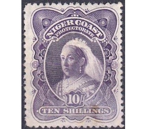 Queen Victoria - West Africa / Niger Coast Protectorate 1898 - 10