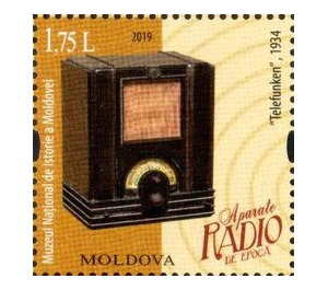Radio from 1934 - Moldova 2019 - 1.75