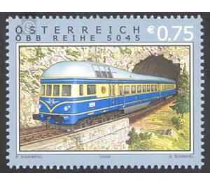 railroad  - Austria / II. Republic of Austria 2003 - 75 Euro Cent