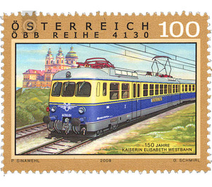 railroad  - Austria / II. Republic of Austria 2008 - 100 Euro Cent