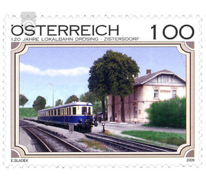 railroad  - Austria / II. Republic of Austria 2009 - 100 Euro Cent