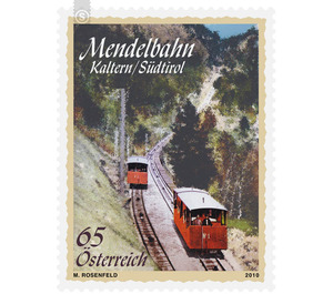railroad  - Austria / II. Republic of Austria 2010 - 65 Euro Cent