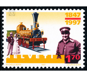 railroad  - Switzerland 1997 - 170 Rappen