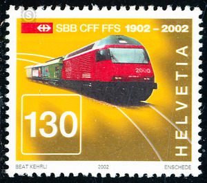 railroad  - Switzerland 2002 - 130 Rappen