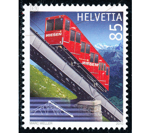 railway anniversaries  - Switzerland 2010 - 85 Rappen