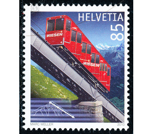 railway anniversaries  - Switzerland 2010 - 85 Rappen