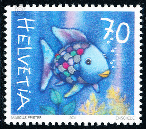 Rainbow Fish  - Switzerland 2001 - 70 Rappen